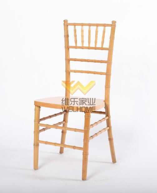 Natural solid wood Chiavari chair